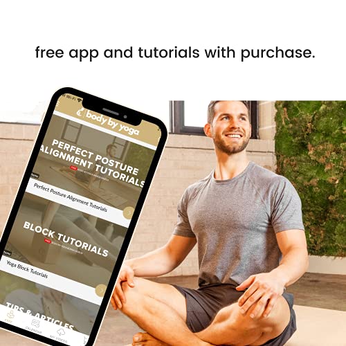 Luxury Cork Yoga Block Set - Extra Large Yoga Blocks with Performance Grade Natural Portuguese Cork | High Density, Non-Slip Support for Safer Balancing | 100% Cotton, Extra Long Yoga Strap Included - Image 6