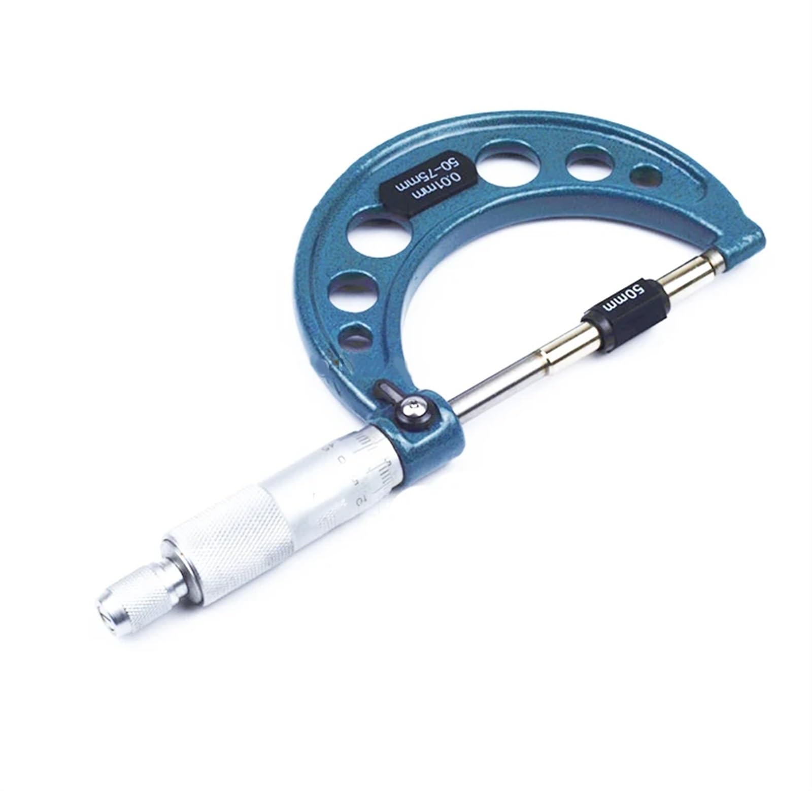 Bügelmessschraube 6 stücke/4 stücke/3 stücke 0-150mm Außen Mikrometer Set 0-25 25-50 50-75 75-100 100-125 125-150 mikrometer Kit Stange Messschieber Messen Werkzeug(0-100mm)