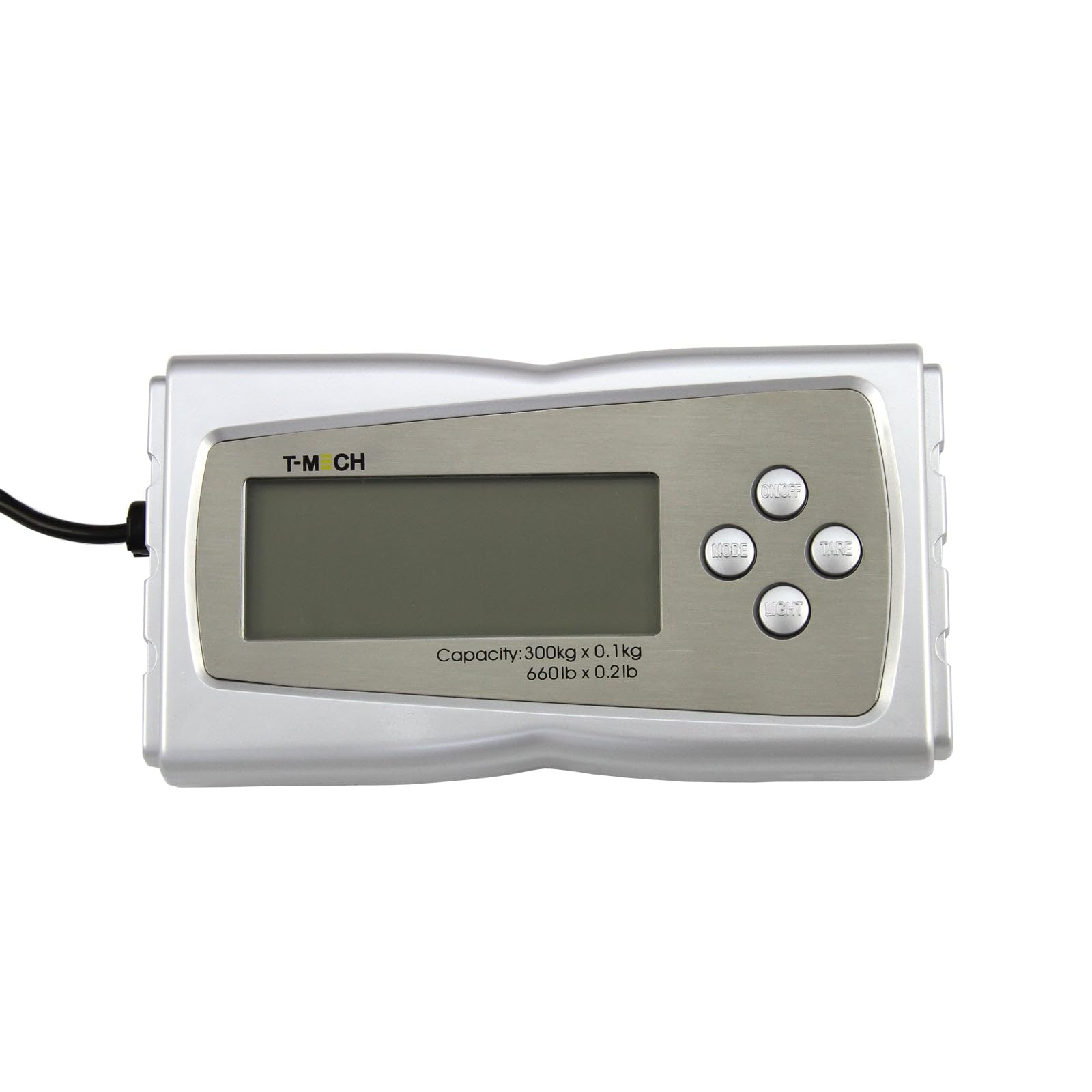 T-Mech Schwerlastwaage Bodenwaage Veterinärwaage Tierwaage Plattformwaage Paketwaage Postwaage 8,2cm H x 90cm L x 60cm B Hochbelastbare Waage Hochleistungswaage LCD Anzeige Digital 300kg