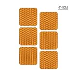 ▲ A diferencia de otras cintas reflectantes, estas pegatinas reflectantes autoadhesivas son suaves para la superficie.