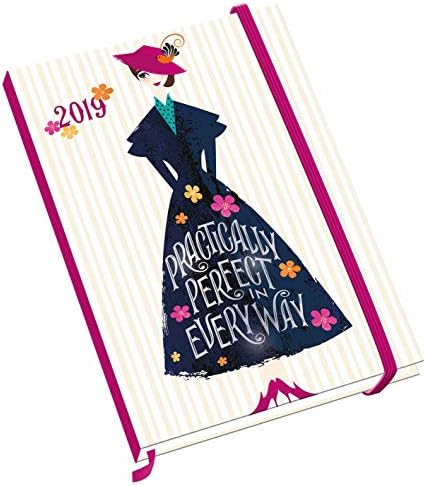 Mary Poppins Fashion A5 Official 2019 Diary - A5 Diary Format Diary โ 20 Sept. 2018