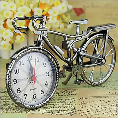 Horloge murale rétro XJBTBA en plastique pour lire l'heure facilement