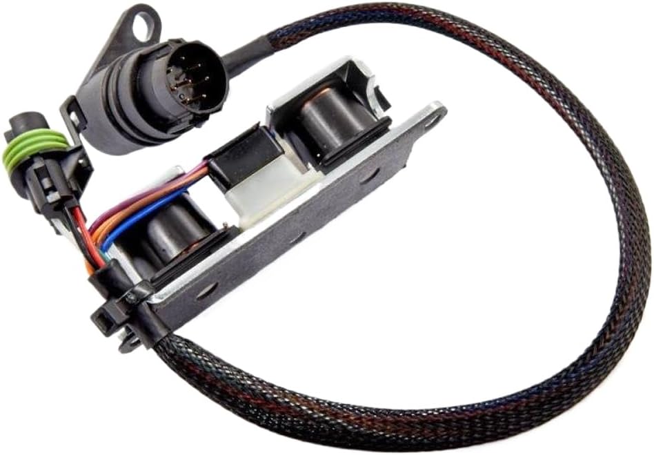 Auto Parts Lock Up And Overdrive Solenoid With Oval Connector 52118652 Compatible With 1996-1999 42RE 46RE 47RE