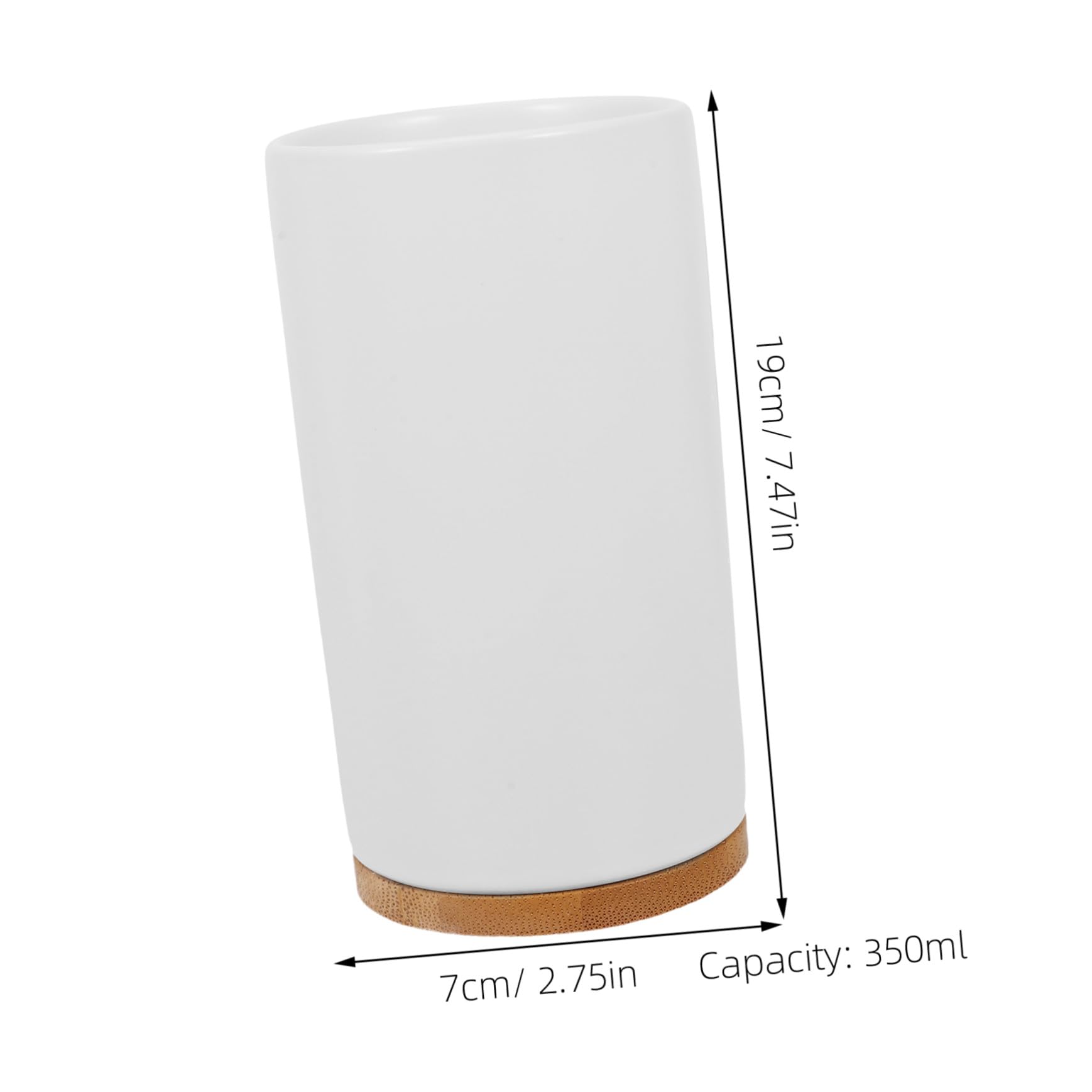 Mobestech Dispensador de Jabón y Vaso para Cepillos de Dientes Accesorios de Cerámica Blanco Conjunto de Baño Portátil y Práctico Portátil y Práctico para Baño y Tocador para Baño y Tocador