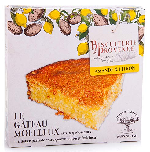 Delice de l'amandier glutenfreie provenzalische Kuchenspezialität mit Zitrone und Mandel, 1er Pack (1 x 240 g)