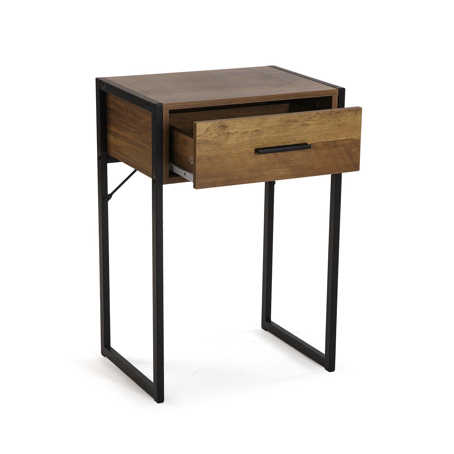 Staande Nachtkastjes van Hout & Metaal | Houten Meubel Outlet - Houten Meubel Outlet
