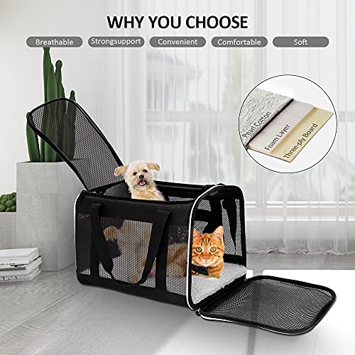Tomykii Pet Carrier,Soft-Sided Collapsible Cat Dog Carrier, Pet Travel Carrier Bag for Small Medium Cats Dogs Puppies… - Image 5