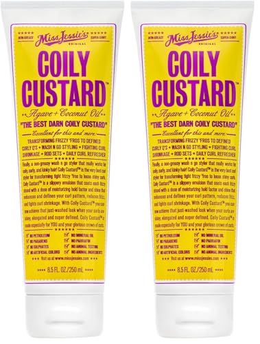 Image of Miss Jessie's Coily Custard Unisex Emulsion 8.5 oz (Pack of 2)
