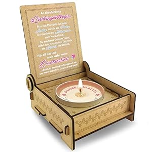 Candle IN THE BOX beste Kollegin, Kerze mit Spruch, Geburtstagsgeschenk, persönliche Geschenkidee Abschied, Geschenke…