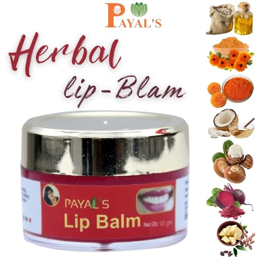 Image of Payal's Lip Balm 10g | Lip Protection & Deep Nourishment for Dry & Chapped Lips | Moisturizing, Glossy Finish Lip Care | For Men & Women