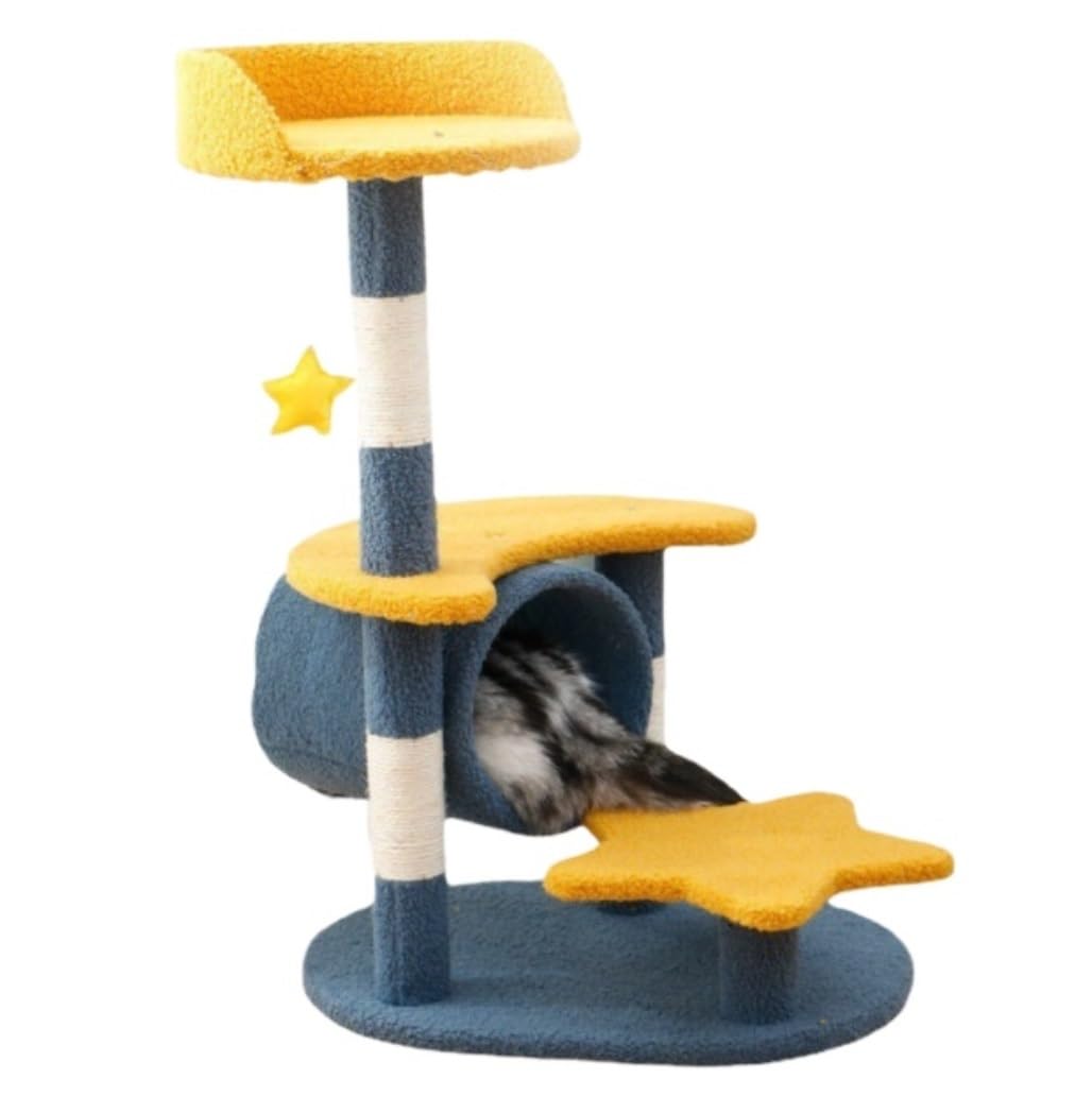 Albero Tiragraffi Per Gatti Piattaforma Di Riposo Piccolo Tiragraffi Per Interni Con Torre Per Gatti In Condominio Naturale