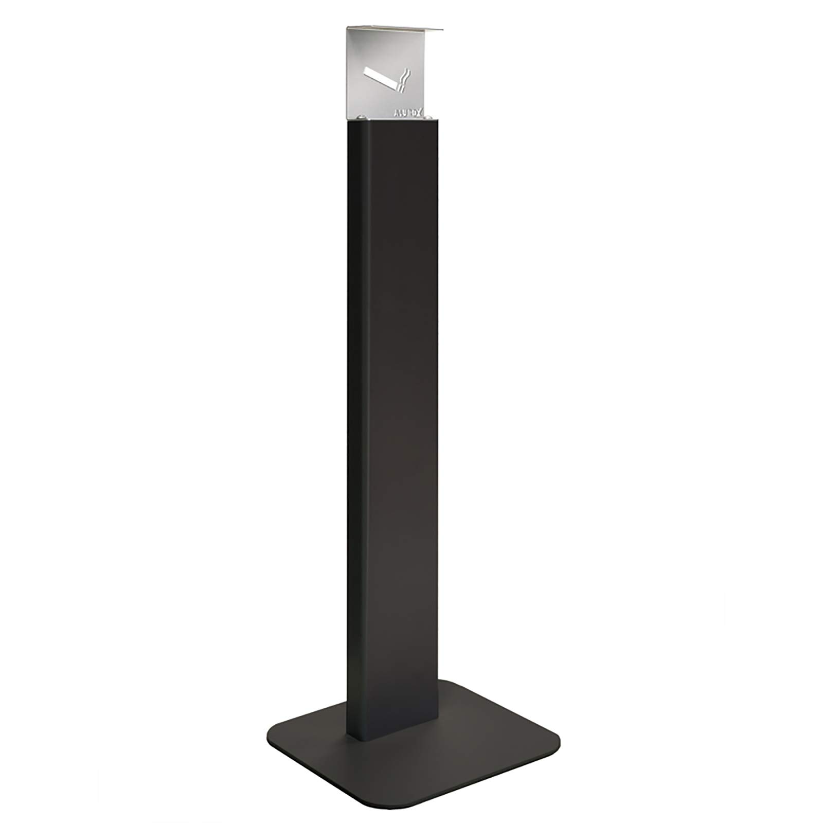 ALUBOX Posacenere Da Esterno Autoportante 30X30X98 Cm Portacenere Da Esterno Made In Italy In Acciaio Inox E Alluminio Ideale Per Esercizi Commerciali (ANTRACITE)