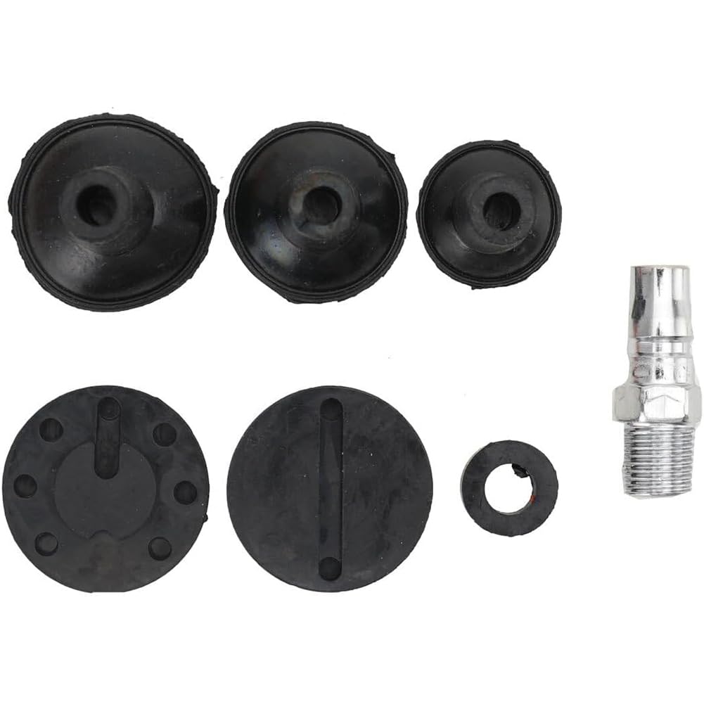 Kit de herramientas de rectificado de asiento de válvula neumática, máquina de reparación de válvula de motor con herramienta de lapeado operada por aire para reparación de culatas automáticas, kit