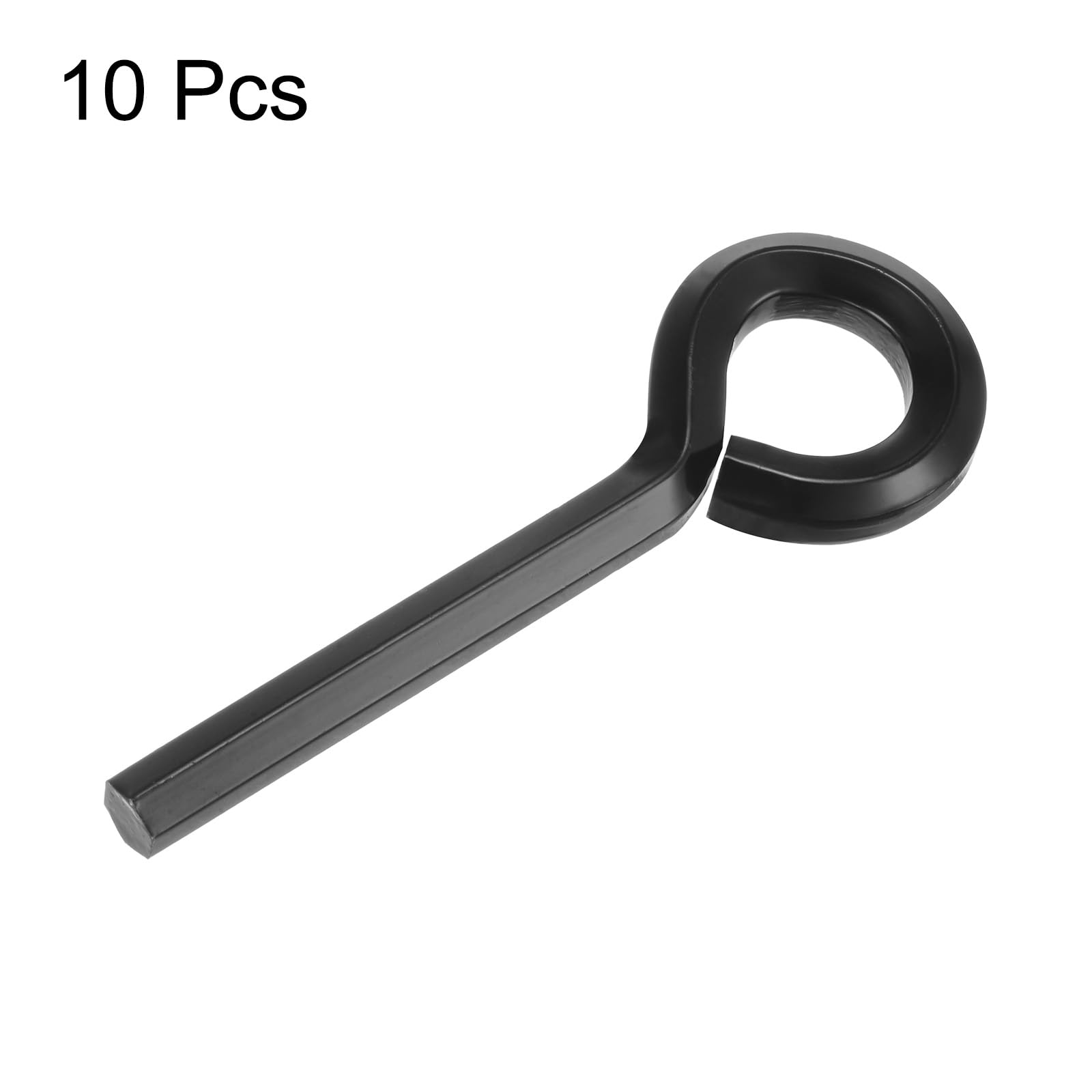 HARFINGTON Sechskantschlüssel 7/32 Zoll – 6 Stück, Verzinkt, Mit O-Ring Und Schlaufe Für Hundetüren & Sicherheitstüren
