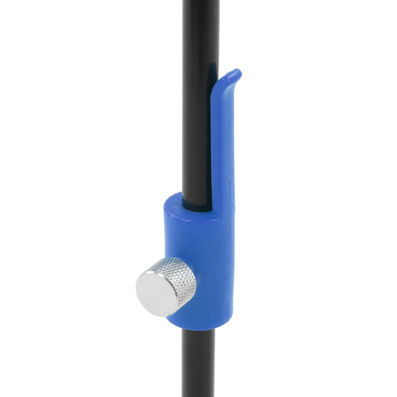 Rosvola Soporte de Arco de Tiro con Arco, Soporte de Arco Recurvo Aleación de Aluminio Fácil Desmontaje Varilla de Fibra de Vidrio Universal para Exteriores (Azul)