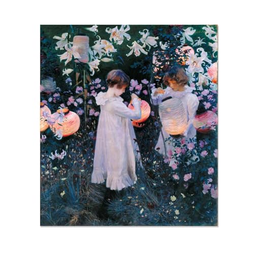 Toile Deux filles avec œillets FLUCK tableau salon chic grand format pour décoration