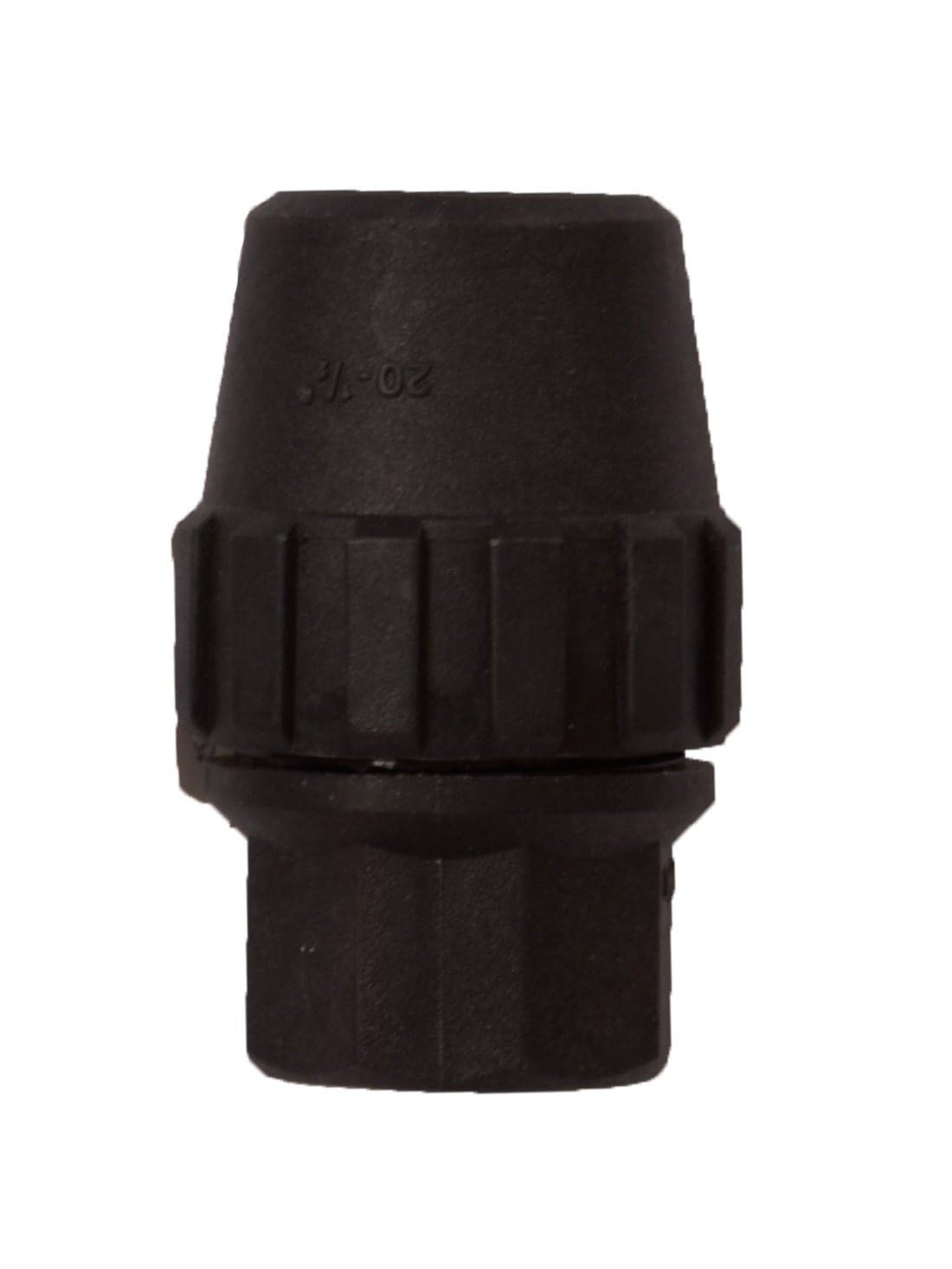 Jardin202 - Enlace Rosca Hembra de Polietileno para Tubería de Riego por Goteo - Varias Medidas | 90mm x 3" (Pack 10 uds)