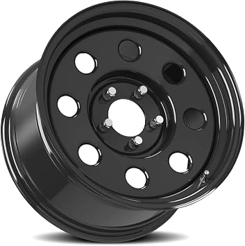 Vision 85 Soft 8 Black Wheel with Painted Finish (15x7/5x139.7mm)