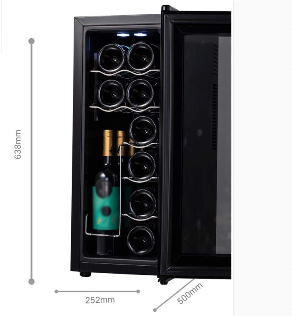 Wine Cooler,undercounter Wine Cooler,Constant Humidity and Constant Temperature Storage Wine Cellars and Coolers,One Size, Black