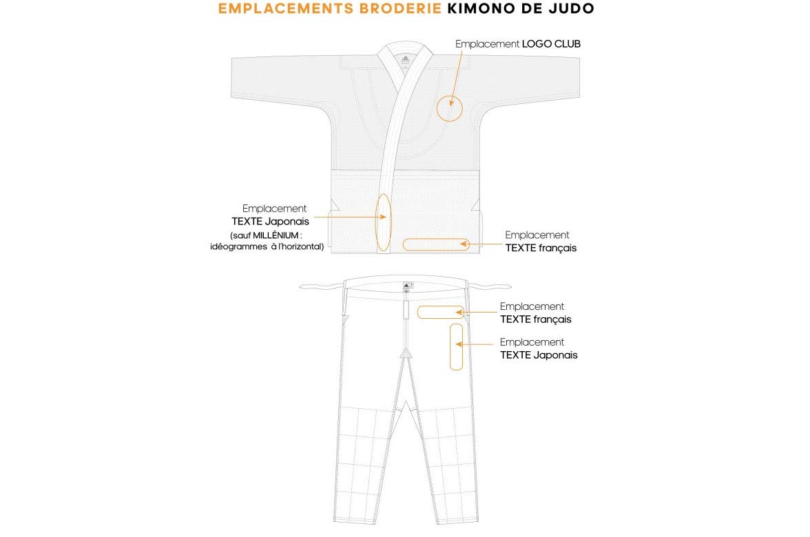 adidas - Kimono de Judo, Enfant, Evolutif - J200E, 1m10-1m20