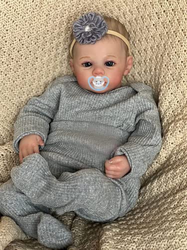 Muñeco Bebé Reborn Realista 19 Pulgadas Cuerpo Suave miniatura 1