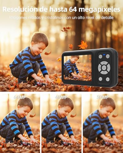 Cámara digital 4K Rollei de 64 MP: ideal para viajes y vlogs 2
