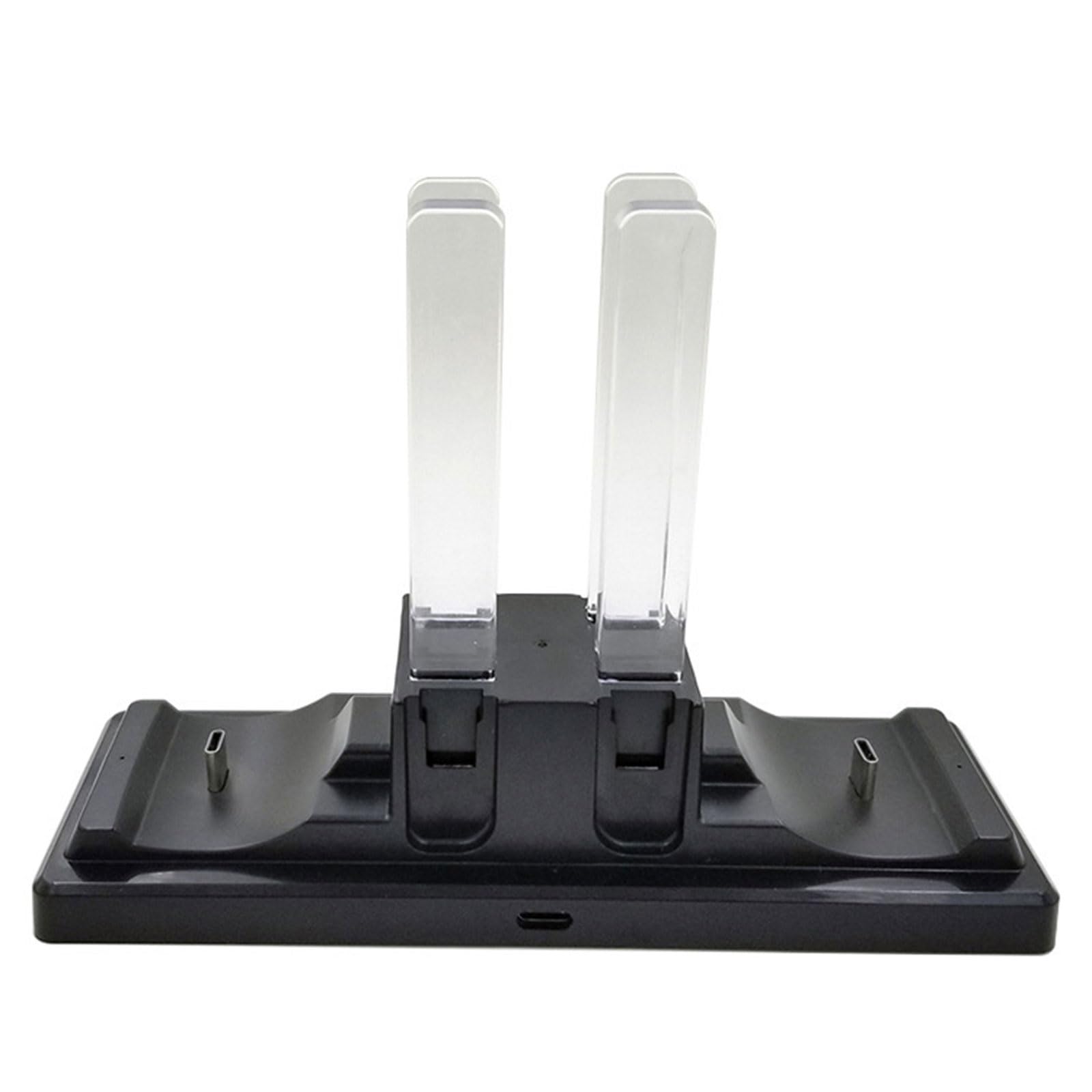 Estación de carga de controlador 6 en 1 para mando de juegos, soporte de carga con soportes de carga ligeros