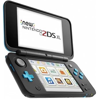 New Nintendo 2DS XL Schwarz + T&uuml;rkis