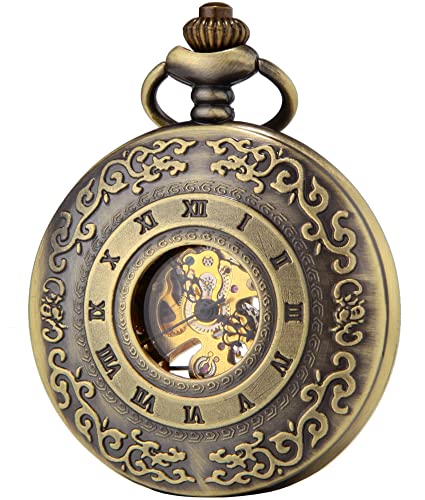 SEWOR-Mens-Luminous-Dial-Hand-Wind-Mechanical-Pocket-Watch-with-Brand-Leather-Gift-Box-Stand-Up-Black