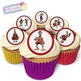 Holly Cupcakes