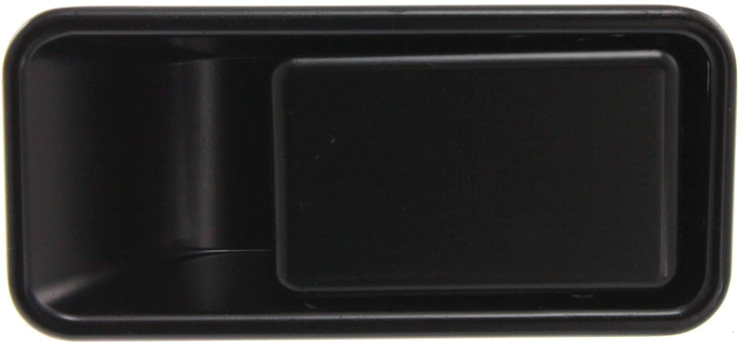 Garage-Pro Exterior Front Door Handle Compatible with Jeep Wrangler 1987-2006 RH Half Door Type Smooth Black
