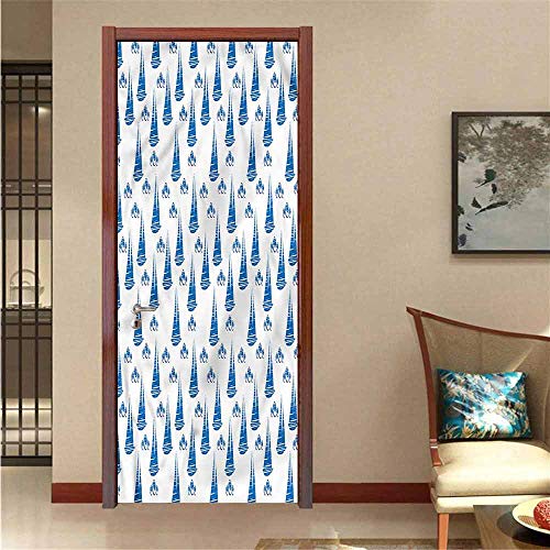 Saguaro - Cuadro de pared de PVC para bricolaje, diseño de cactus y malas hierbas, 17,1 x 78,7 pulgadas, color 03