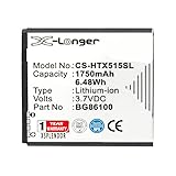 XSPLENDOR XSP Replacement Battery for HT/C Sensation 4G, PG86100 PN 35H00166-03M, 35H00166-00M, 35H00164-00M, BG86100