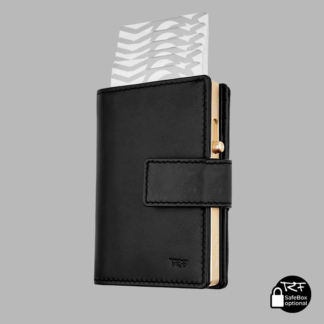 Smart Wallet Slim Magnet. für SafeBox (schwarz)