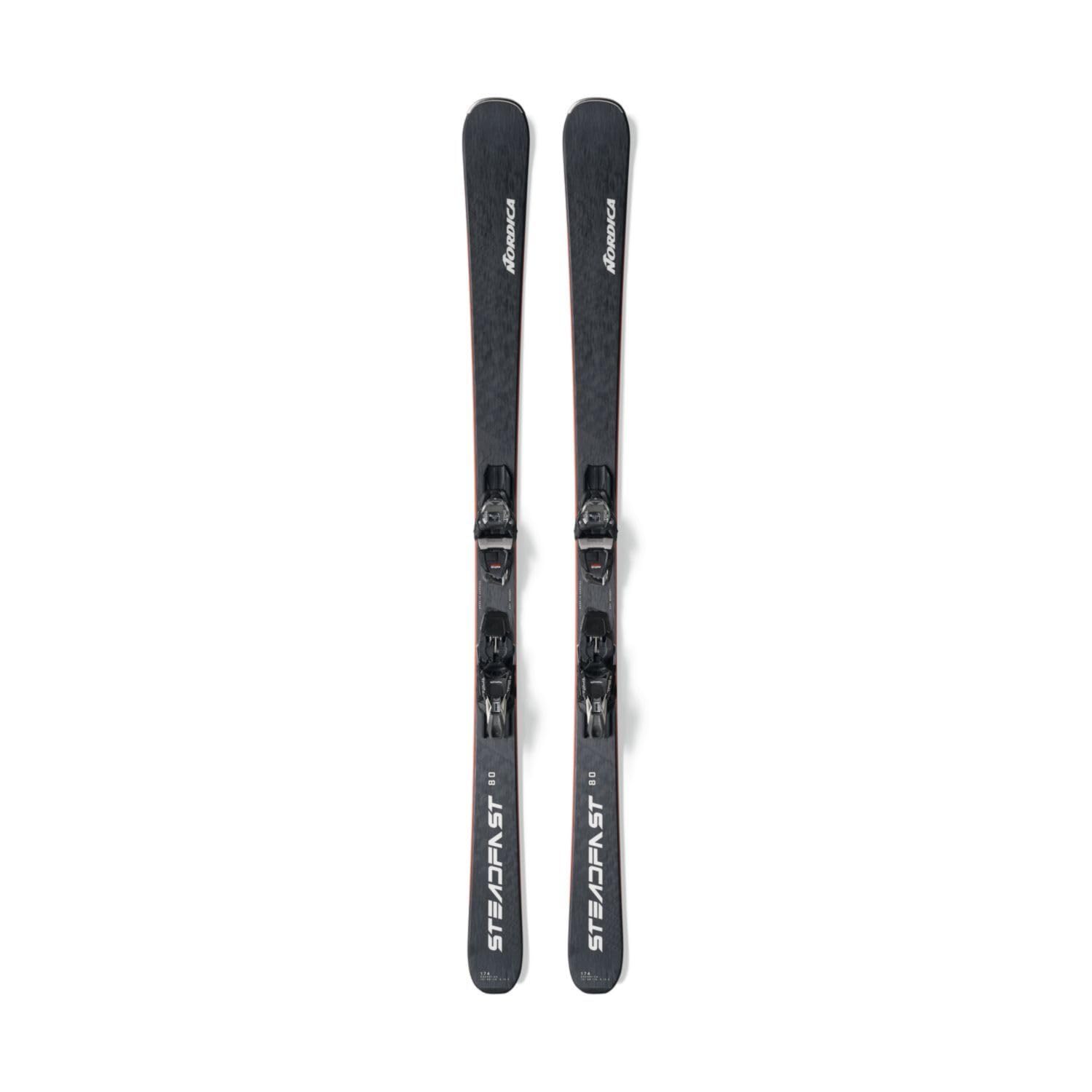 Nordica - Pack de esquí Steadfast 80 + fijaciones Tp2 Light 11 Fdt negro para hombre, talla 156, color negro