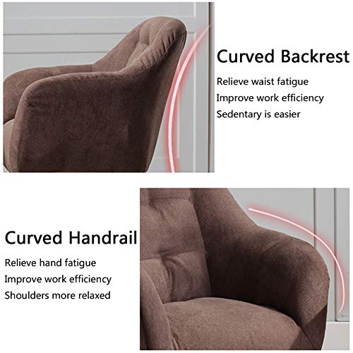 Chaise de bureau d'ordinateur fauteuil pivotant et ergonomique maison - 3