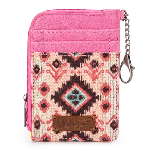 Image of Wrangler Western Card Wallet for Women Aztec Credit Card Holder for Women