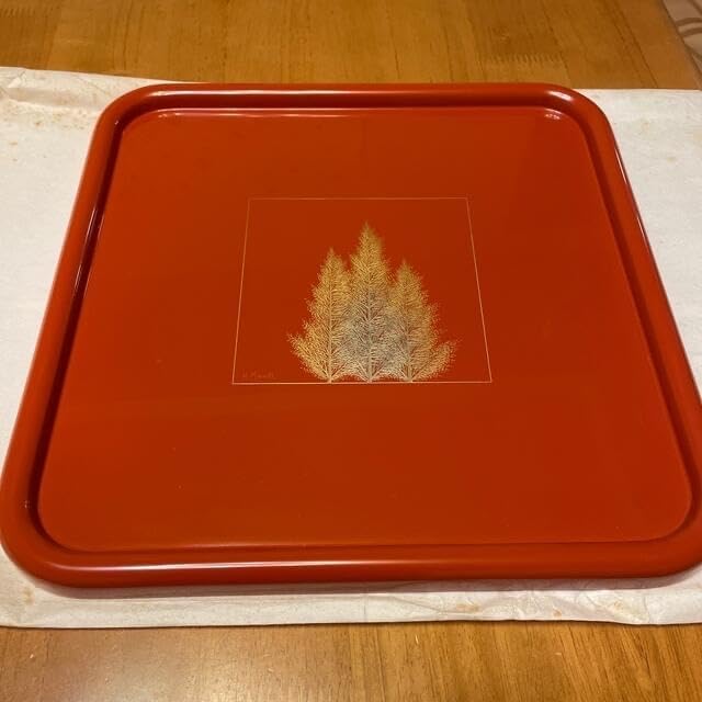 輪島塗　角盆　吠木正樹作　沈金 輪島塗 角盆 吠木正樹作 沈金 ホビー グッズJP様専用】26弾ヘッド