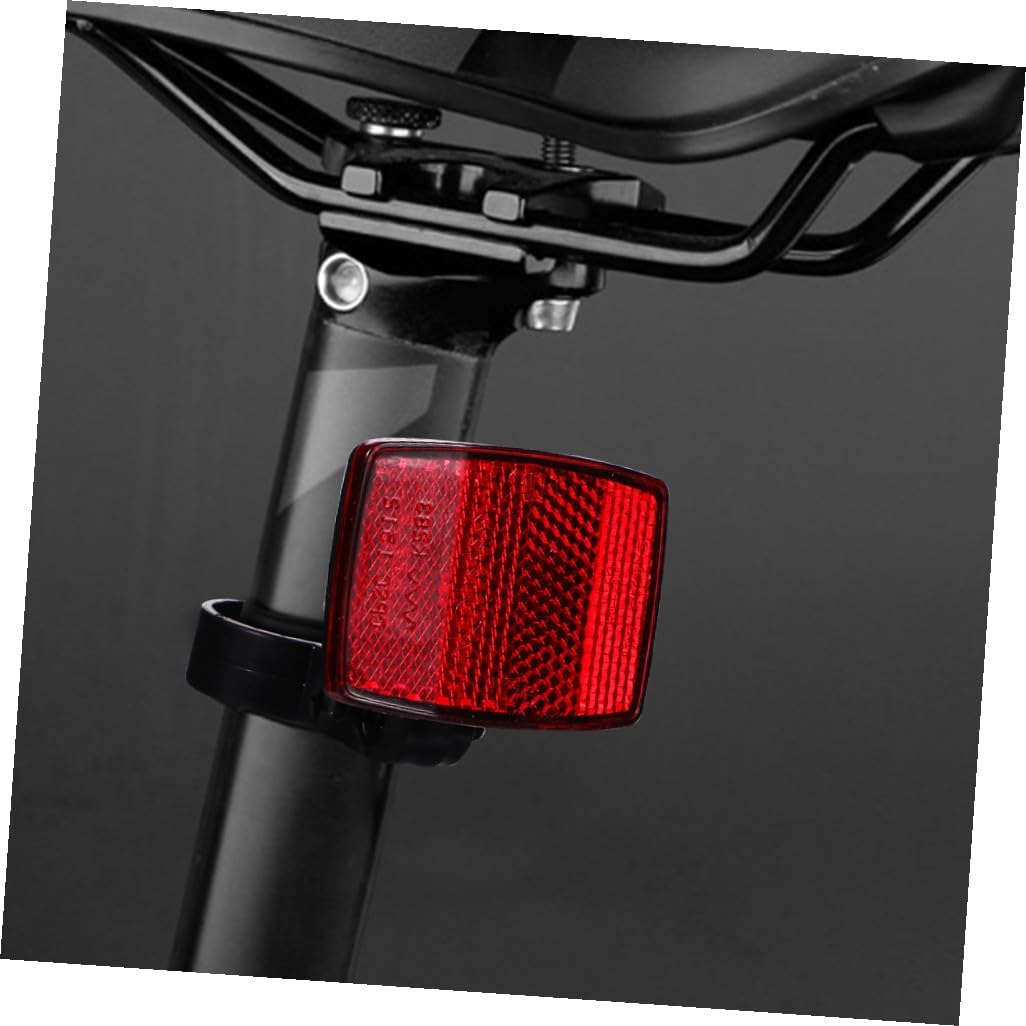 Spoke Reflector Durable Bike Warning Reflector for Mountain and Road Bikes Enhanced Night Visibility