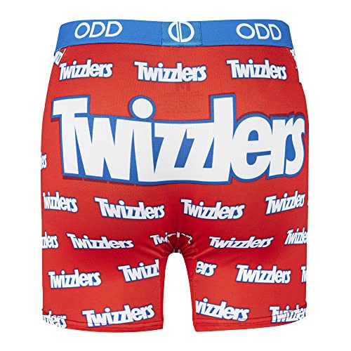 Odd Sox, Twizzlers, Men's Fun Boxer Brief Underwear, Vibrant Print, 2Xlarge2