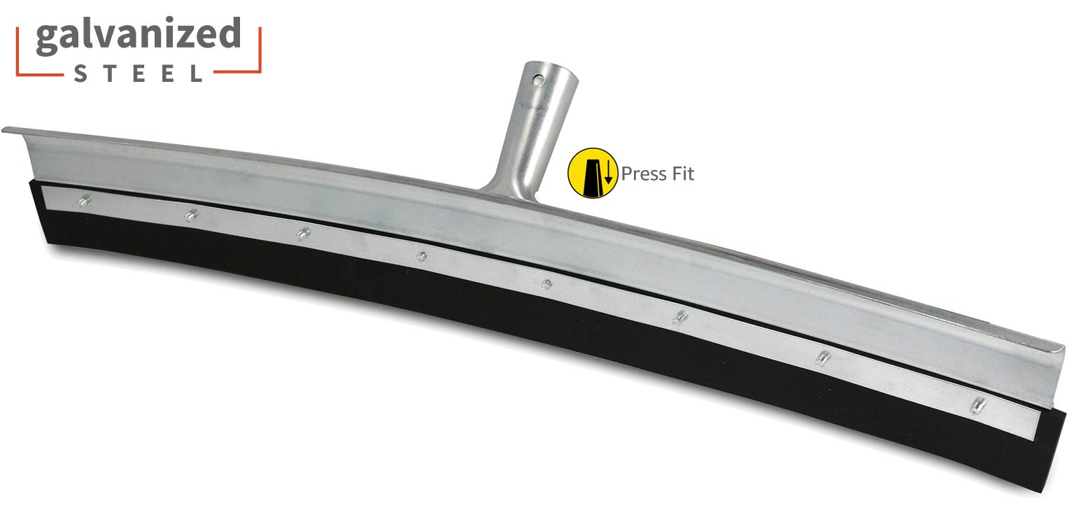 Unger Limpiador profesional AquaDozer MAX de superficie lisa curvada para pisos, 36 pulgadas