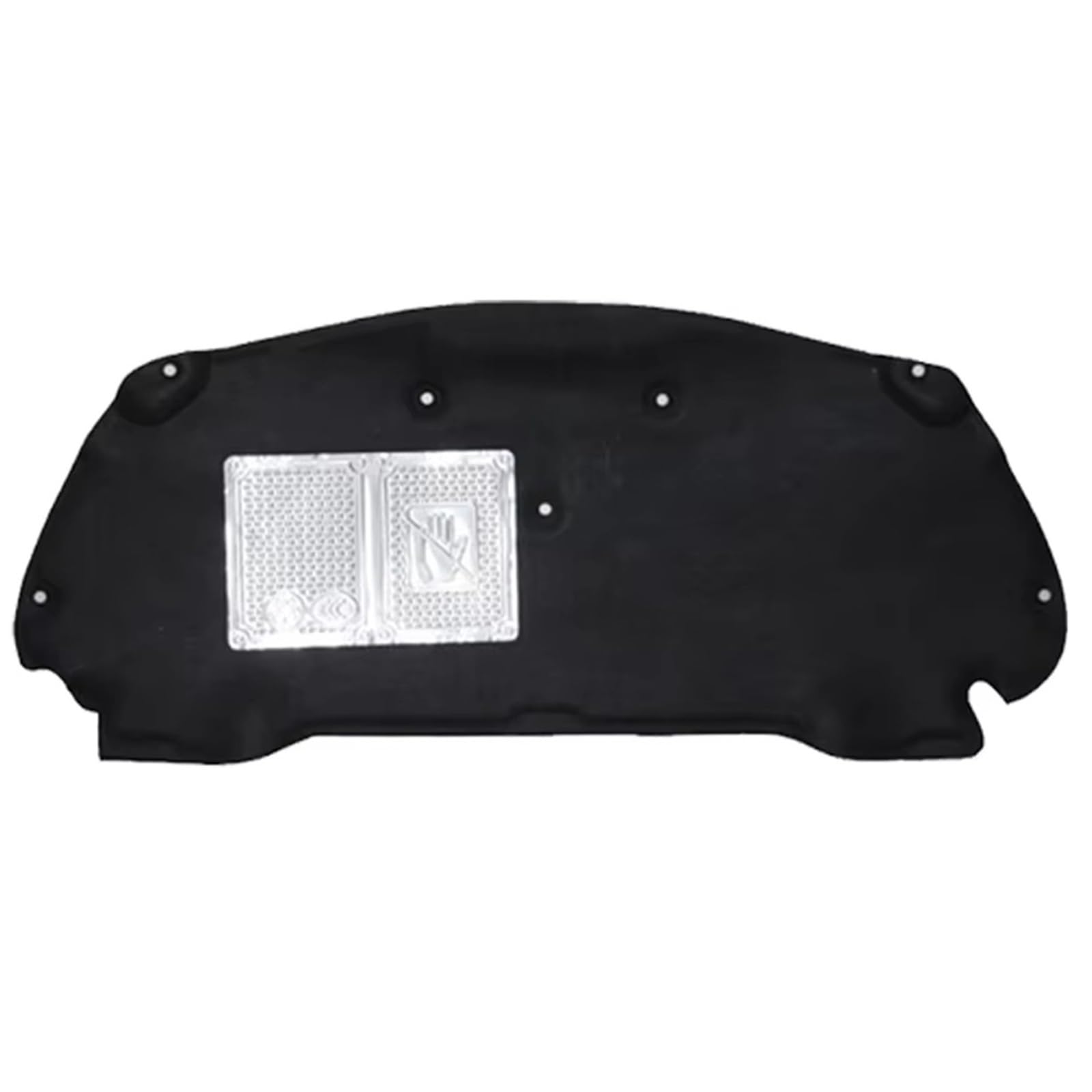 Mzbcusdio One Color Acoustic Engine Cover Compatible With Peugeot For 2008 A94 2013 2014 2015 2016 Car Engine Insulation Hood Heat Sound Cotton Soundproof Cover Thermal Pad Mat