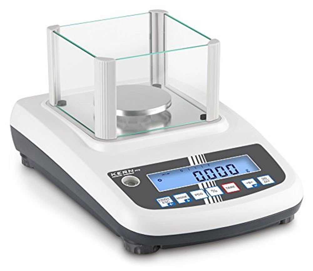 low-cost de balanza de precisión con controles komfortabler Filosofía [Kern PFB 120 – 3] Precisión hasta 0,001 g, rango de pesaje Max. 120 g