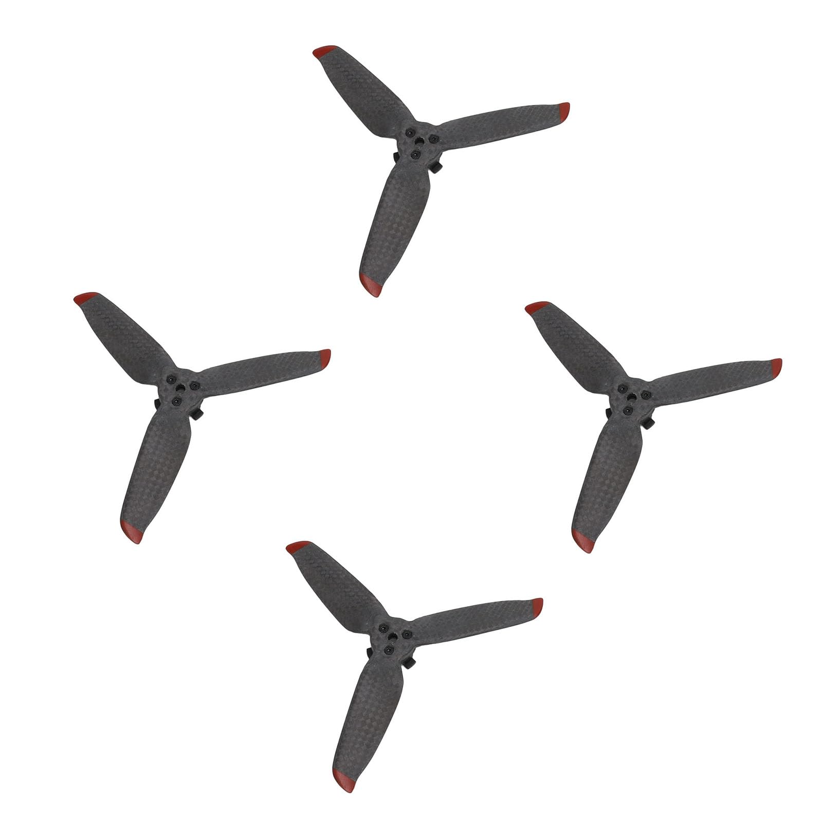 Reemplazo de hélices de 4 Uds para Accesorios de Drones FPV, Accesorios de Cuchillas de bajo Ruido, Fibra de Carbono