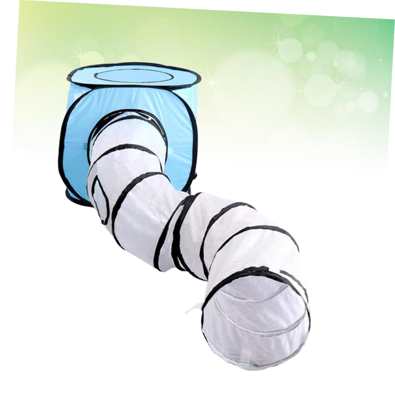 Kisangel Tunnel s Pliable pour Chat Jouet Interactif pour Chaton Design Compact Et Amusant