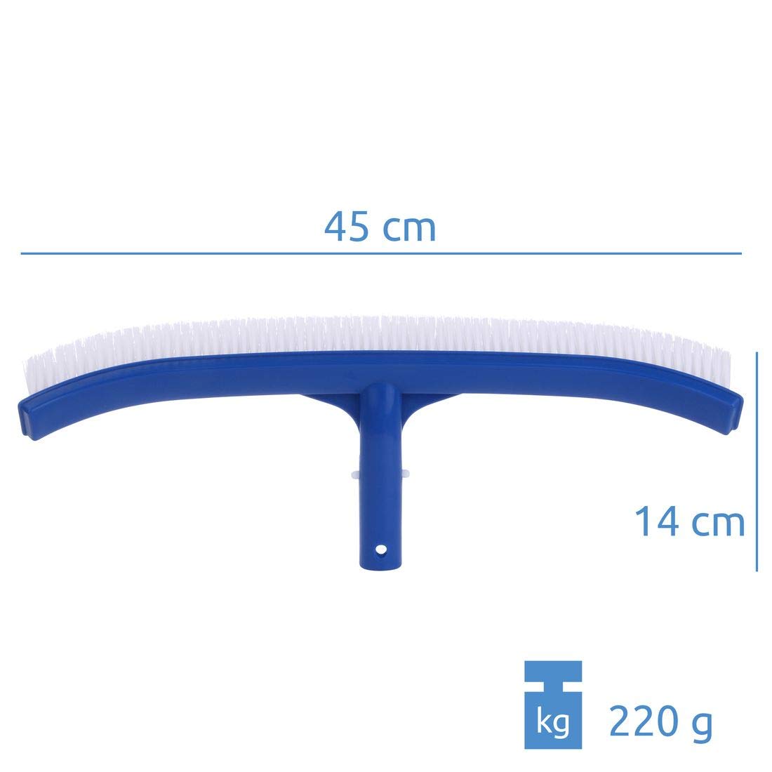 your GEAR Pool Reinigungsset PCS - 6-teiliges Set zur Poolreinigung mit Stange Kescher Bürste Bodensauger Dosierschwimmer