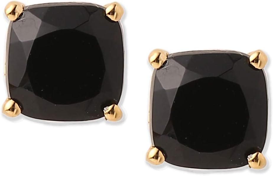 10K 14K Yellow Gold and Gold Plated London Blue Topaz Moonstone Glass Filled Ruby Turquoise Labradorite Black Green Onyx Amehtyst Citrine Sky Blue Topaz Stud Earrings