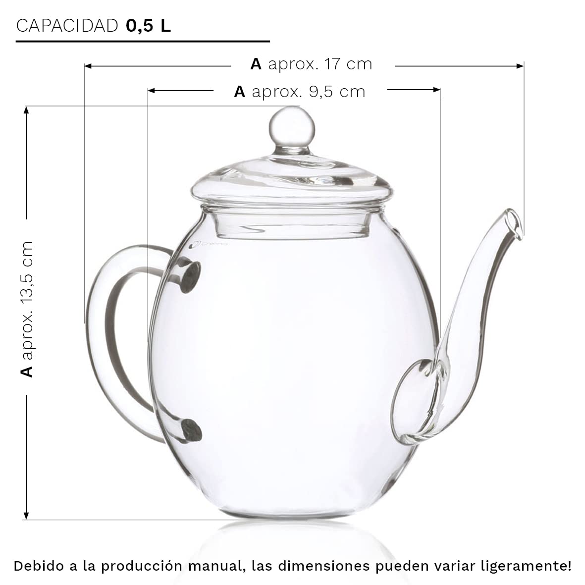 Creano Cofre Degustación Mezcla Flores Té 6 uds Selección 3 Variedades Blanco Verde Negro Pack Prueba