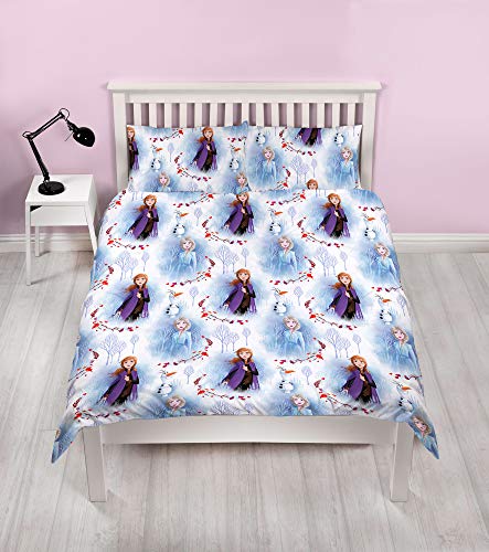 Frozen 2 - Copripiumino double-face con federa