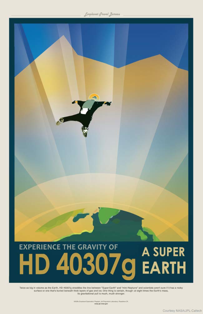 EvolveFISH HD 40307g Visions of The Future Poster - [11'' x 17'']